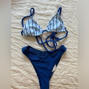 Never Worn Djerf Avenue x Frankies Bikini Collaboration Set